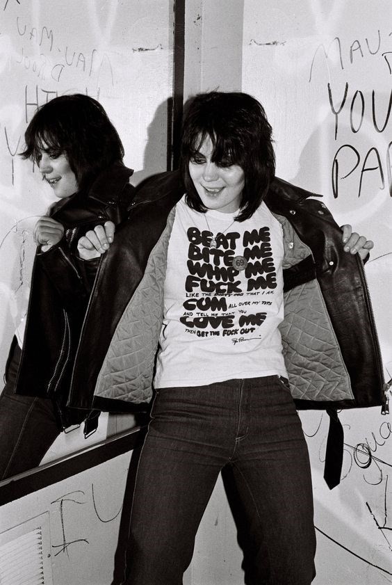 Joan Jett young style fashion