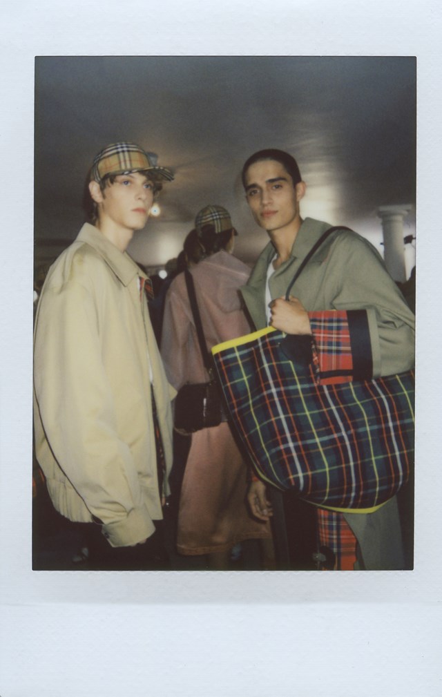 Backstage Burberry September 2017 London Bailey