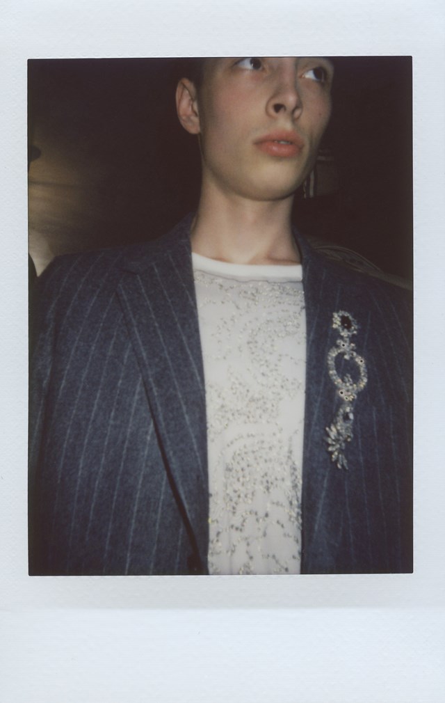 Backstage Burberry September 2017 London Bailey