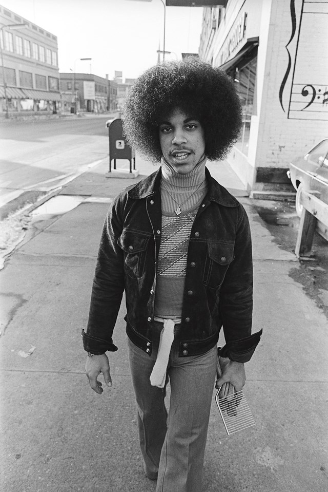 Prince pre fame first shoot young 1977 Robert Whitman fashio