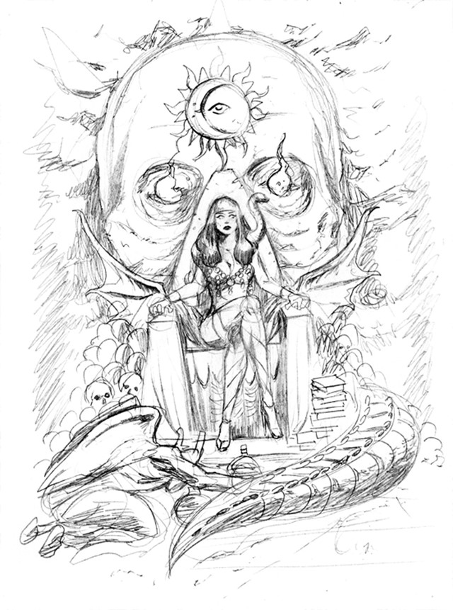 Dilara Warrior Sorceress Findikoglu comic book 2017 Another 