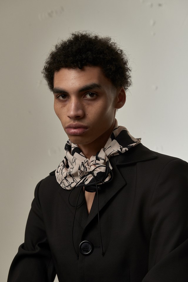 Grace Wales Bonner AW18 casting models Sol Goss