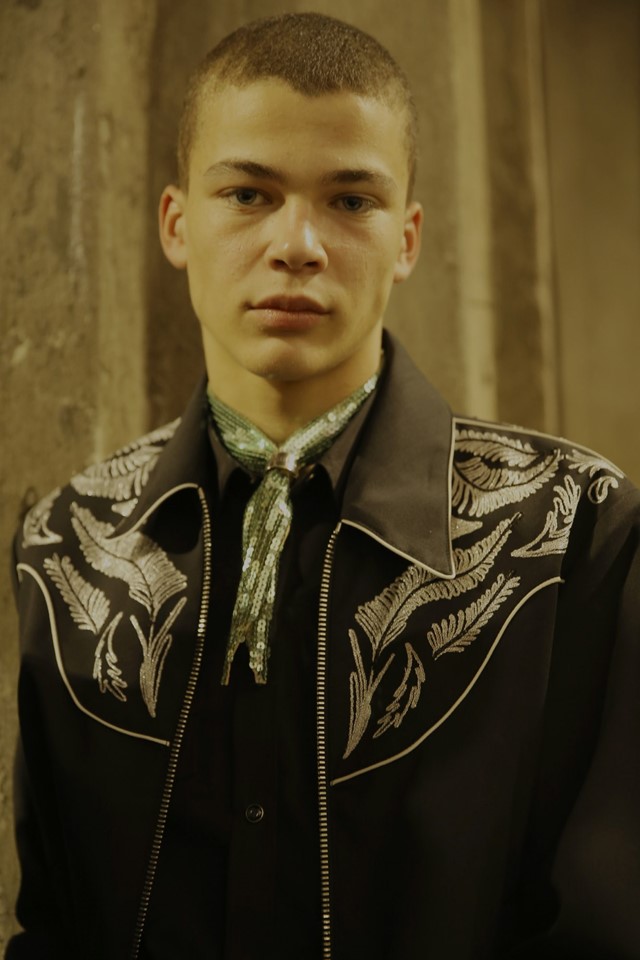 Dsquared2 A/W18 Fall 2018 backstage Milan men's fashion