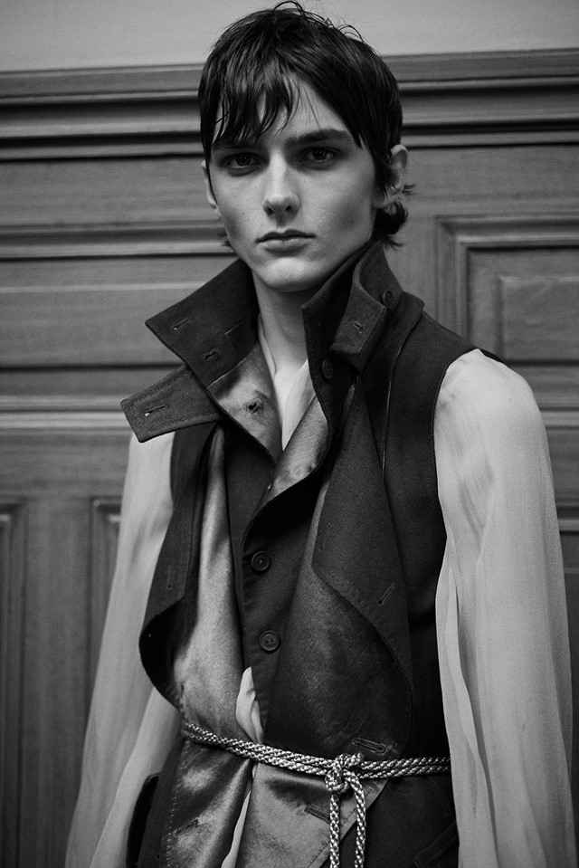 Ann Demeulemeester A/W18 Sébastien Meunier Marie Dehe