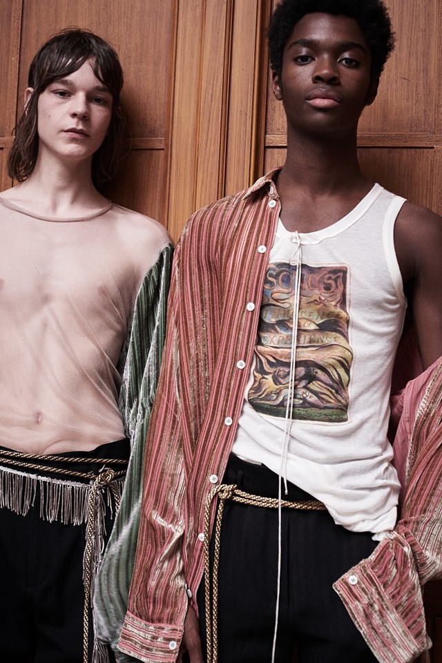 Ann Demeulemeester A/W18 Sébastien Meunier Marie Dehe