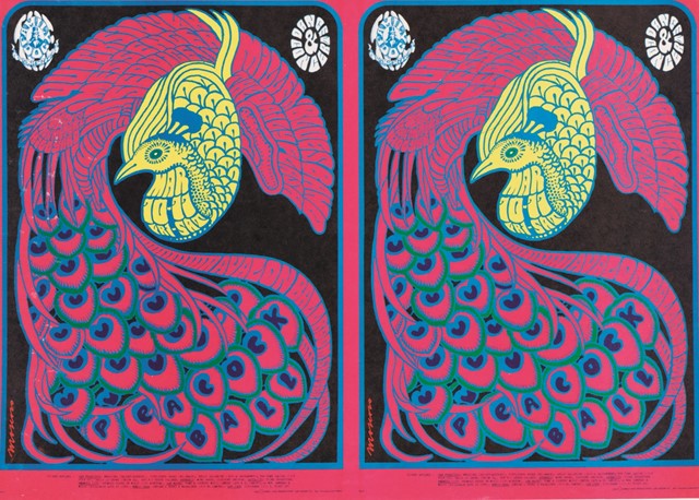 75. printing plates for the Peacock Ball