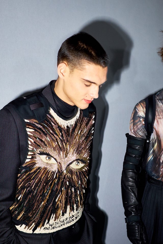 Dior Men’s A/W19 Kim Jones fall 2019 backstage fashion week