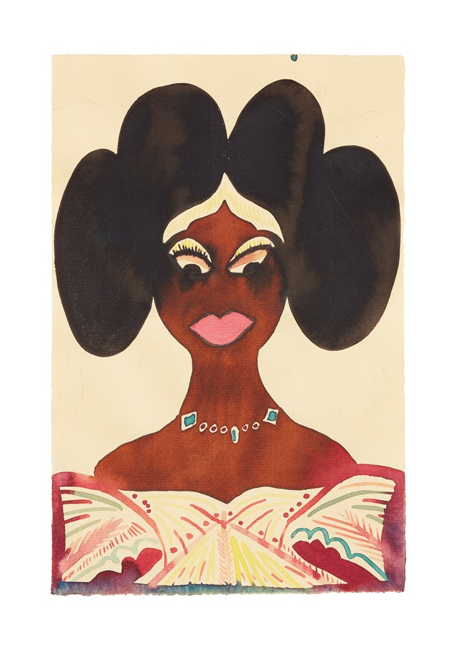Lot 45, Chris Ofili, Untitled