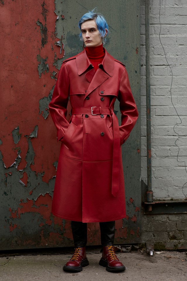 Alexander McQueen AW19 Menswear Collection Ethan James Green
