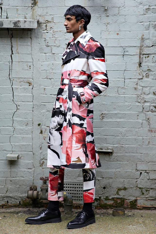 Alexander McQueen AW19 Menswear Collection Ethan James Green
