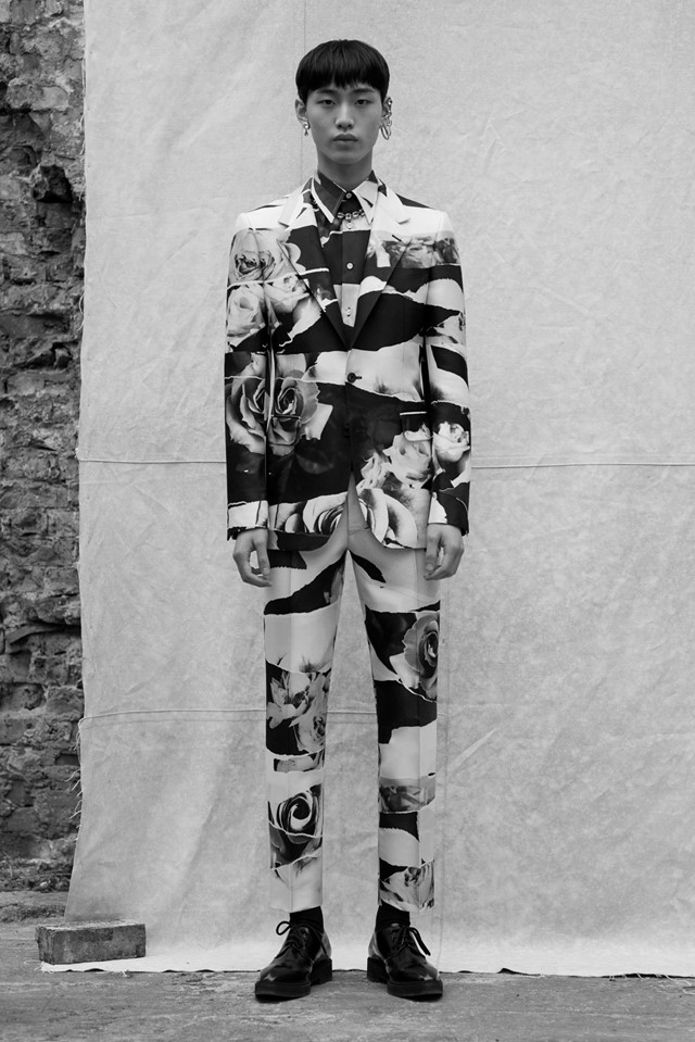 Alexander McQueen AW19 Menswear Collection Ethan James Green