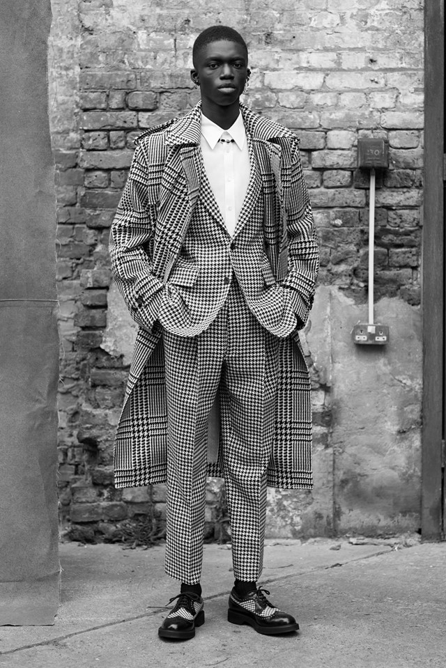 Alexander McQueen AW19 Menswear Collection Ethan James Green