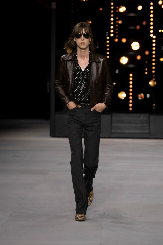 Celine Hedi Slimane Spring/Summer 2020 David Kramer Artist