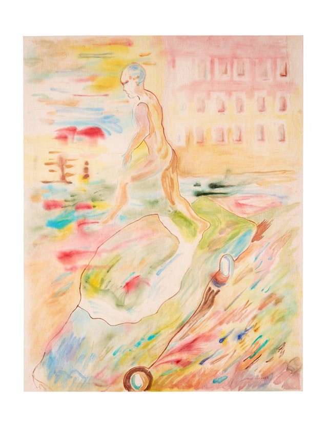 Gus Van Sant Hollywood painting watercolour exhibition 2018 