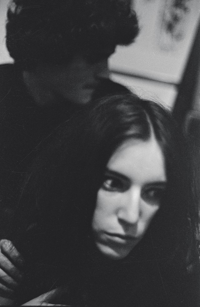 Patti Smith and Robert Mapplethorpe by Lloyd Ziff