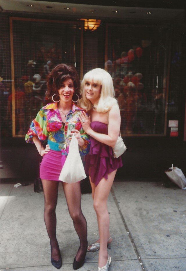 Linda Simpson and Lady Bunny at the Gay Pride Para