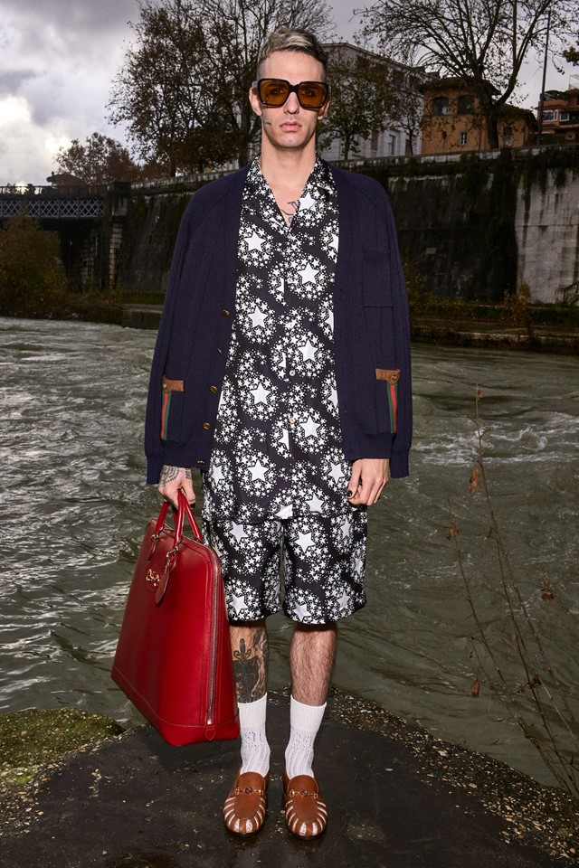 Gucci Pre-Fall 2020, Photographed by Bruce Gilden in Rome