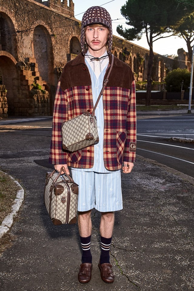 Gucci Pre-Fall 2020, Photographed by Bruce Gilden in Rome