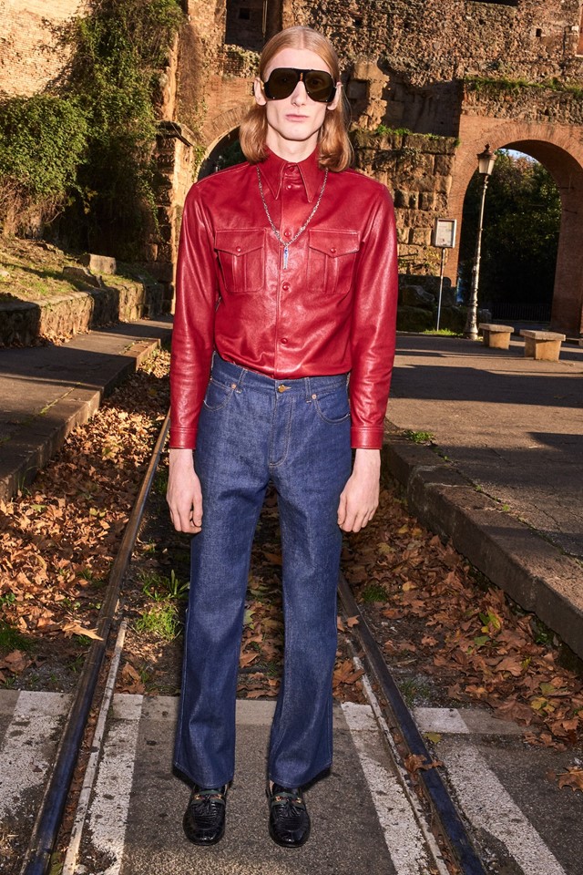 Gucci Pre-Fall 2020, Photographed by Bruce Gilden in Rome