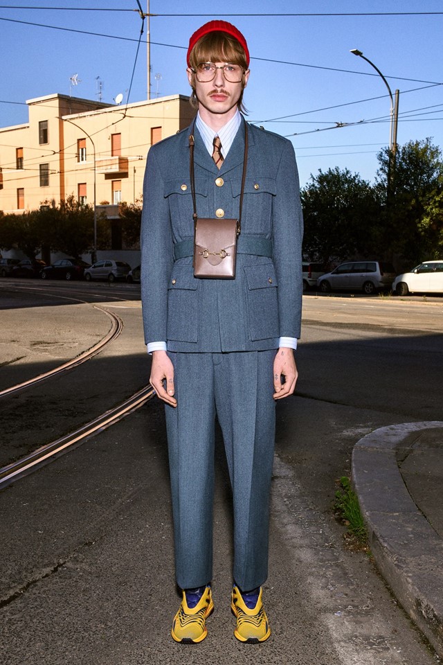 Gucci Pre-Fall 2020, Photographed by Bruce Gilden in Rome