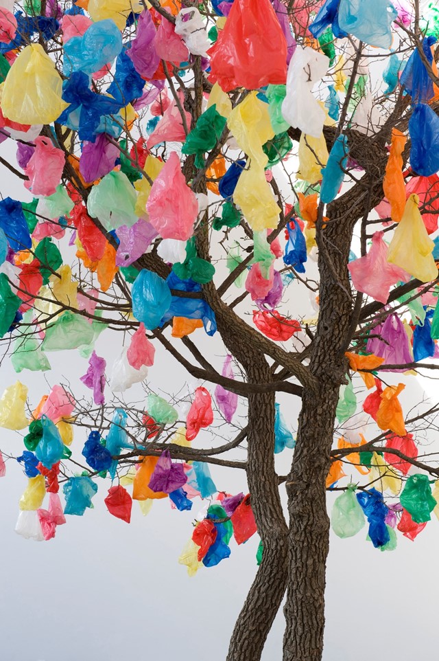 Pascale Marthine Tayou_Plastic Tree B_2010