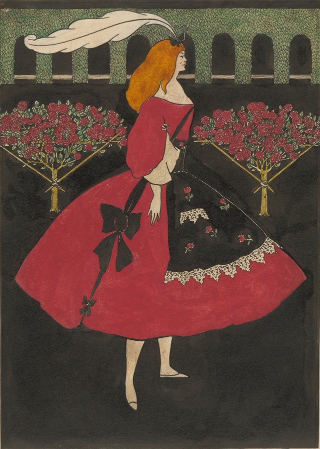 Aubrey Beardsley, The Slippers of Cinderella, 1894