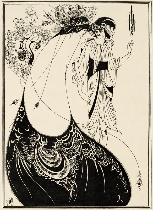 Aubrey Beardsley Oscar Wilde’s Salome The Peacock Skirt