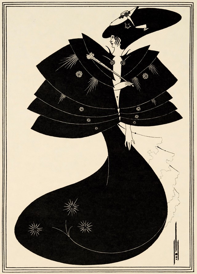Aubrey Beardsley Oscar Wilde’s Salome The Black Cape