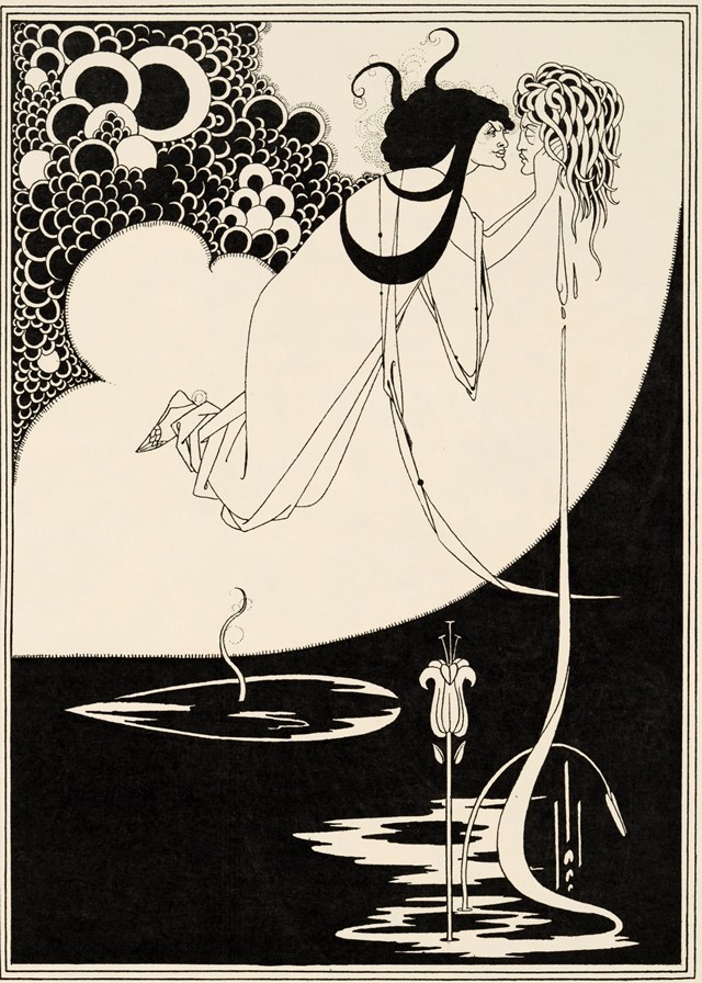 Aubrey Beardsley Oscar Wilde’s Salome The Climax