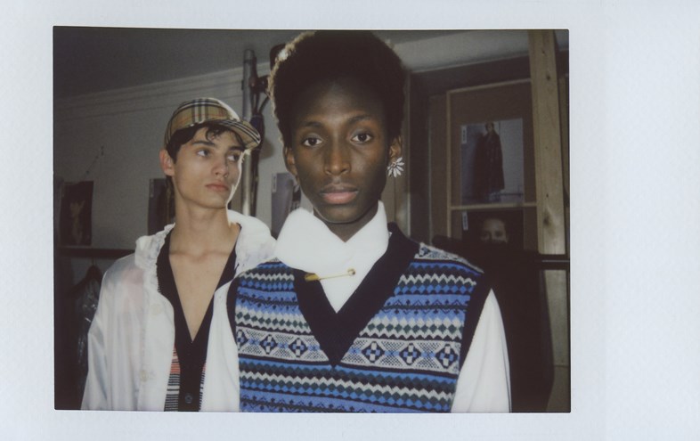 Backstage Burberry September 2017 London Bailey