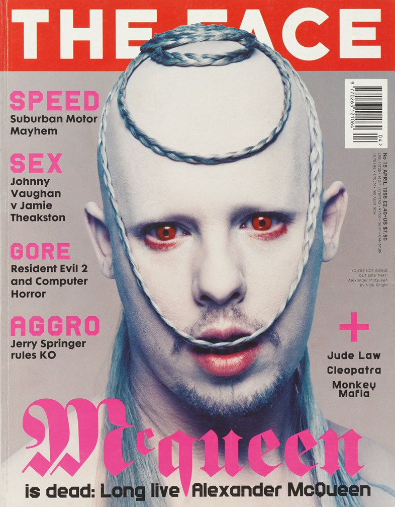 Alexander Lee McQueen The Face Magazine cover 1998 Nick Knig