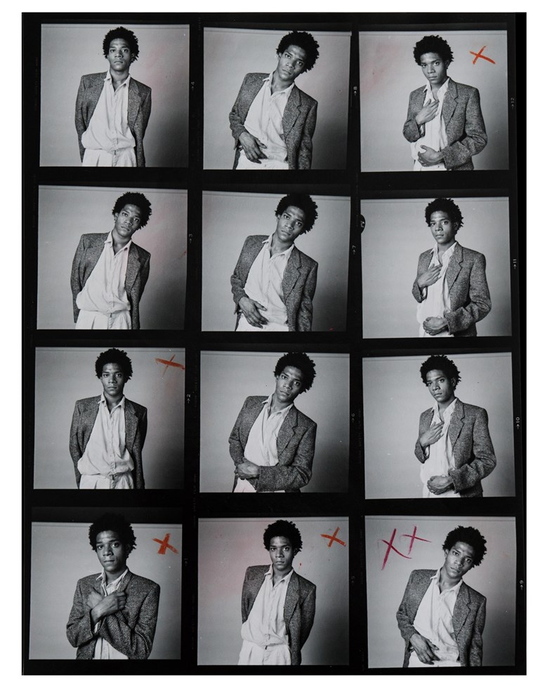 Jean-Michel Basquiat studio Richard Corman fashion style