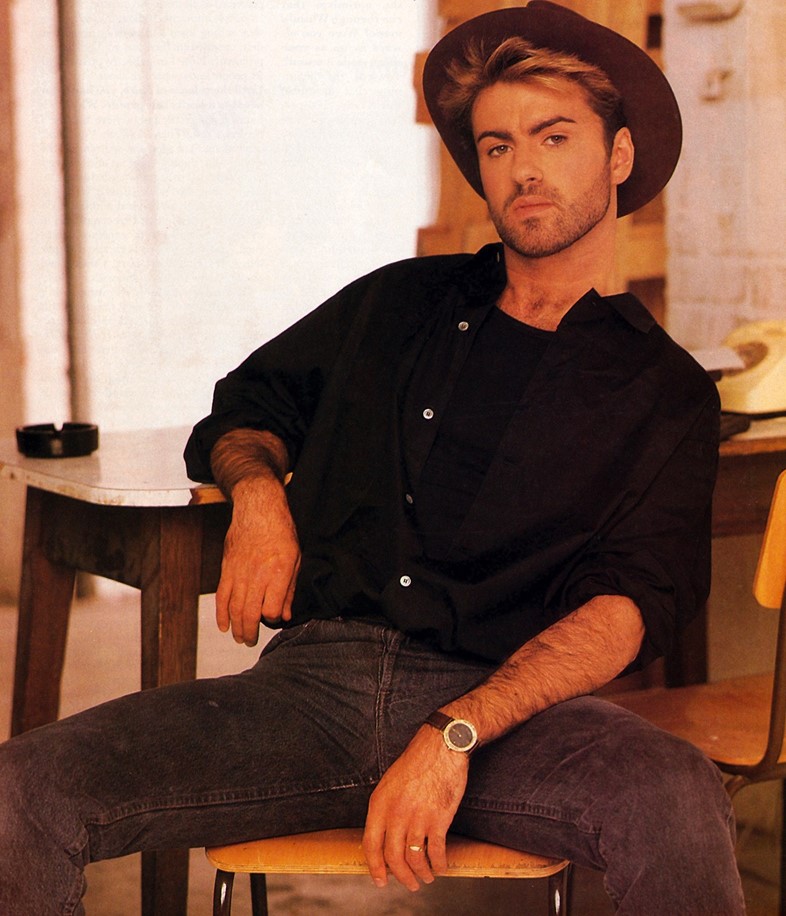 George Michael fashion style evolution