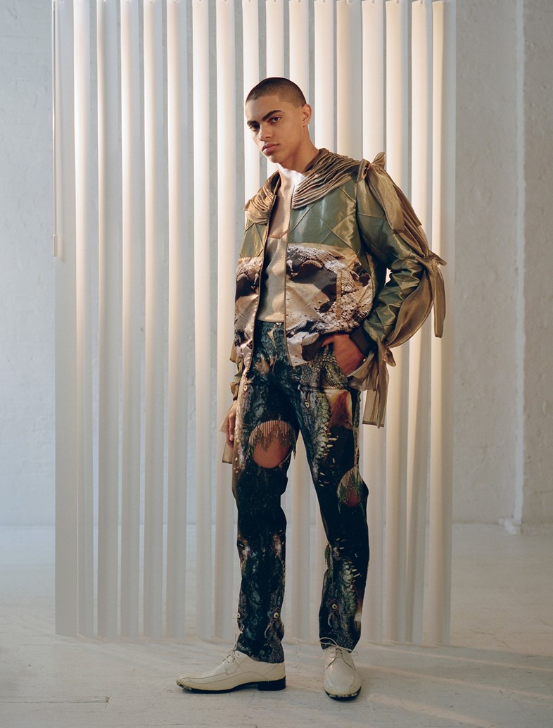Vasilis Loizides fashion designer interview fall 2018