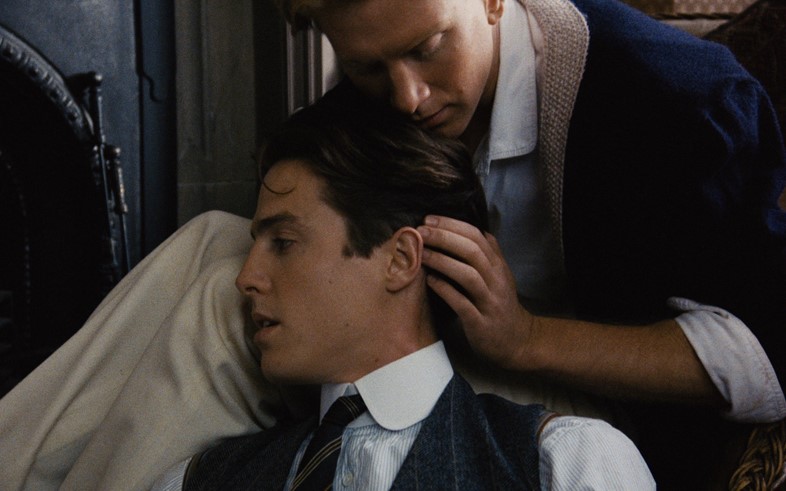 Hugh Grant & James Wilby in MAURICE (A BFI release