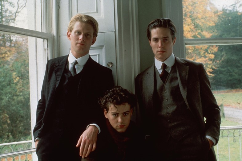 James Wilby, Rupert Graves & Hugh Grant in MAURICE