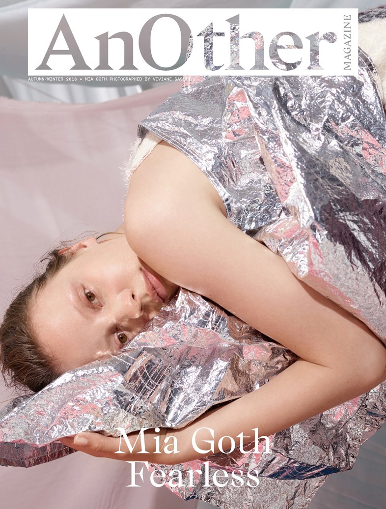 AnOther Magazine AW18 cover Mia Goth Viviane Sassen