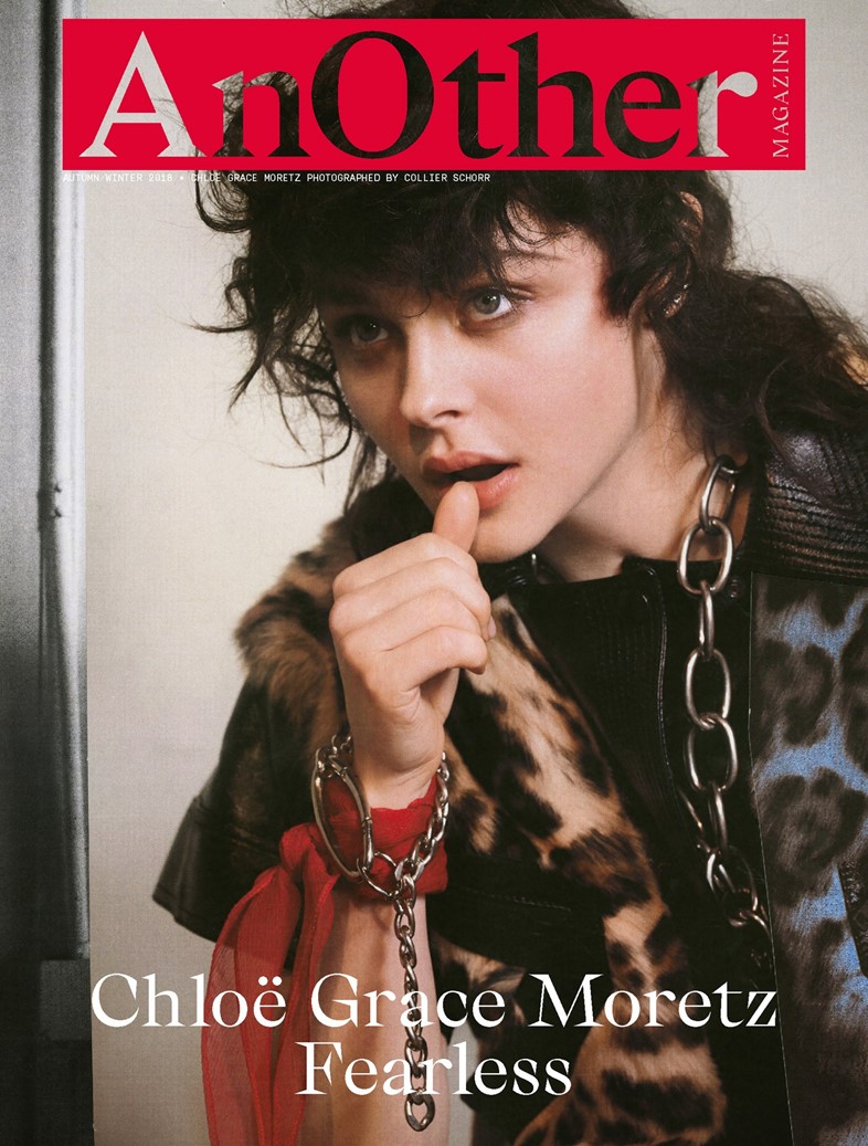 AnOther Magazine AW18 cover Chloë Grace Moretz Collier Schor