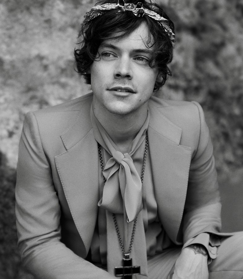 Harry Styles Gucci campaign ad 2018 Another Man fashion