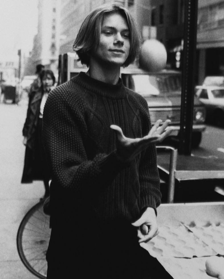 River Phoenix style fashion icon 1990s 90s menswear