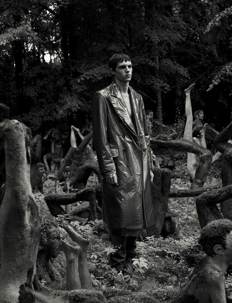 Raf Simons Calvin Klein 205W39NYC Another Man magazine
