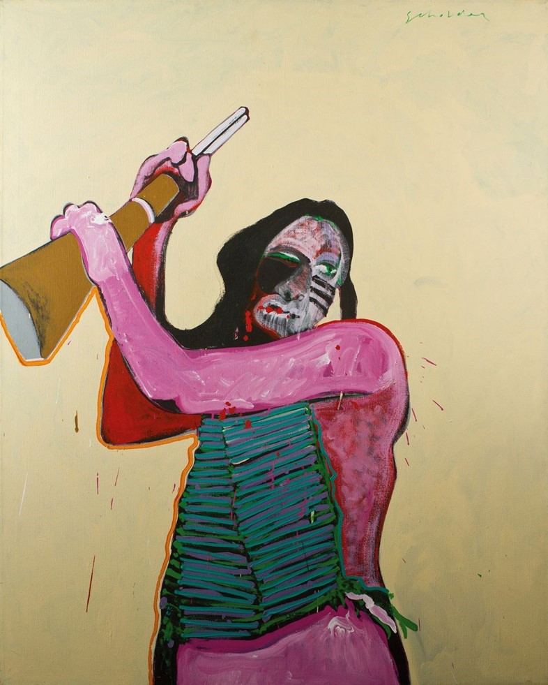 FRITZ SCHOLDER – HOLLYWOOD INDIAN 1973