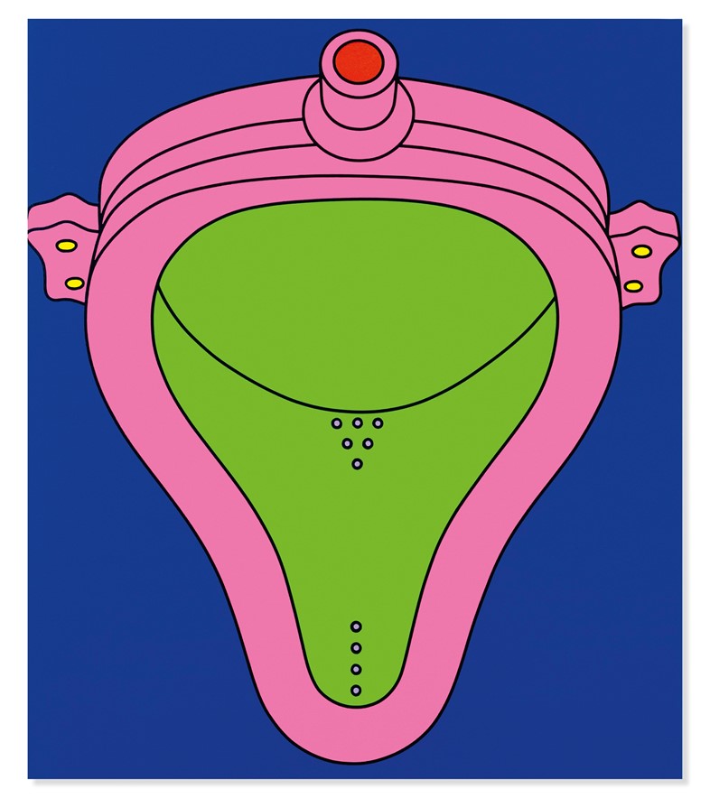 Lot 26, Michael Craig-Martin, Untitled (God)