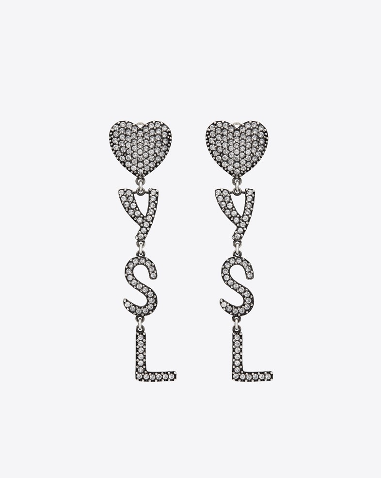 SAINT LAURENT RIVE DROITE_YSL EARRINGS
