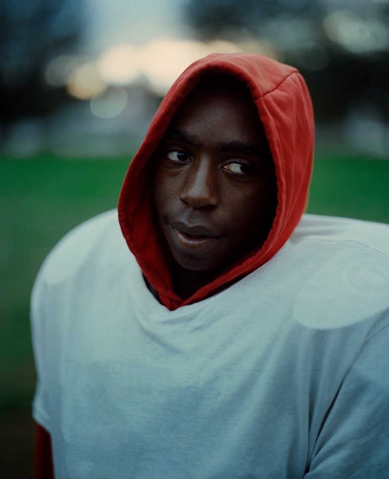 Lewis, Football Practice, Omaha, NE