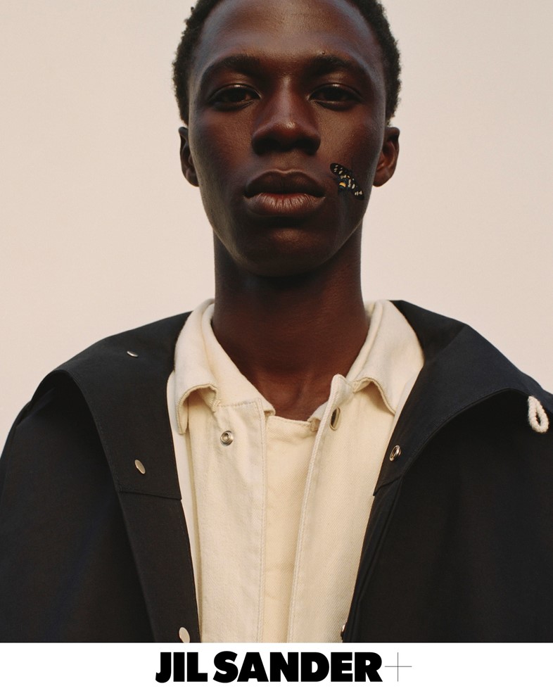 Jil Sander+ S/S20 Campaign Luke Lucie Meier Cherif Douamba