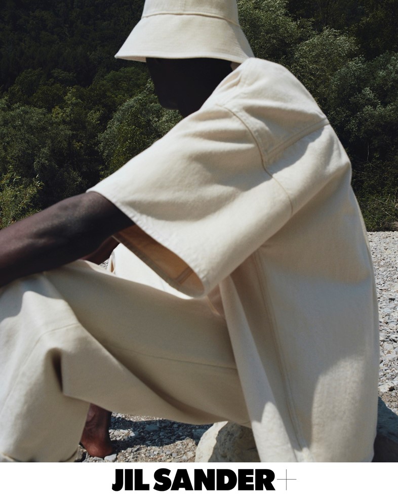 Jil Sander+ S/S20 Campaign Luke Lucie Meier Cherif Douamba