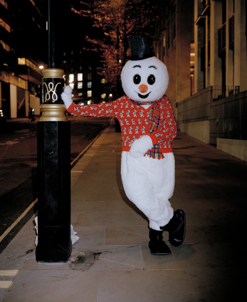 Christmas jumpers 2019 Samuel John Butt Reuben Esser snowman