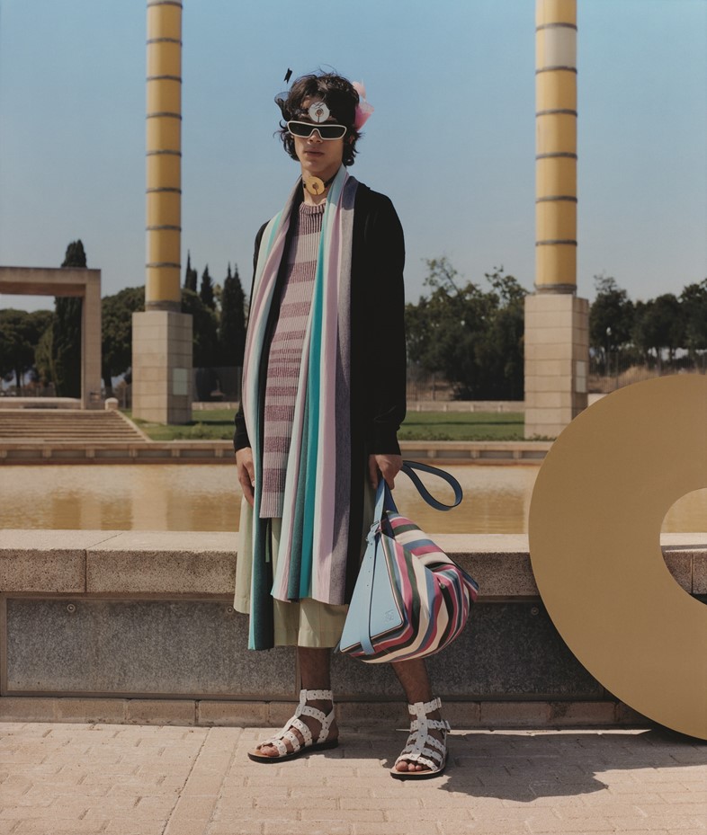 LOEWE Men's SS20 Publication Tyler Mitchell Barcelona