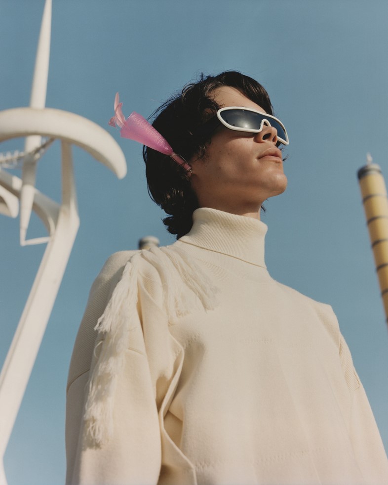 LOEWE Men's SS20 Publication Tyler Mitchell Barcelona